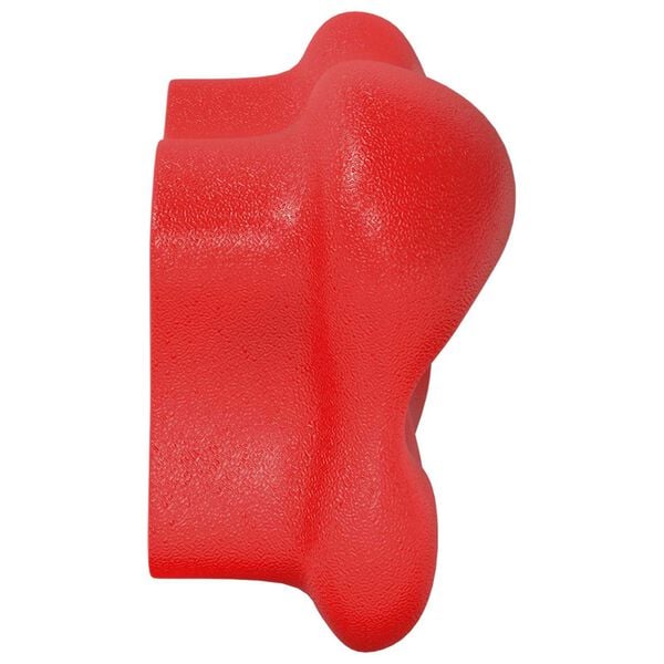 vidaXL Climbing Hold 12 pcs Red 100 x 67 x 43 mm PP
