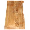 vidaXL Table Top Live Edge 180x40x2.5 cm Solid Wood Mango