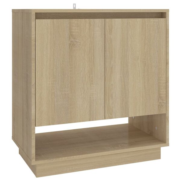vidaXL Sideboard Sonoma Oak 70x41x75 cm Engineered Wood