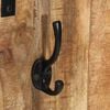 vidaXL Coat Rack 35x8x110 cm Solid Rough Wood Mango