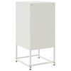 vidaXL Bedside Cabinets 2 pcs White 36x39x78 cm Steel