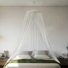 vidaXL Mosquito Net for Bed A-Shape 156 mesh 1020 cm Polyester