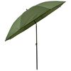 vidaXL Fishing Umbrella Yellow Army 300 x 240 cm Oxford Polyester