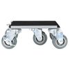 vidaXL Furniture Rollers 4 pcs with Lifter 17.5x16x7.5 cm Steel 1600 kg