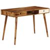 vidaXL Writing Desk 110x55x76 cm Solid Acacia Wood