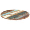 vidaXL Round Table Top 40 cm 25-27 mm Solid Reclaimed Wood