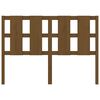 vidaXL Bed Headboard Honey Brown 125.5x4x100 cm Solid Wood Pine