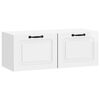 vidaXL Wall-Mounted TV Cabinet High Gloss White 78.5 x 31 x 30 cm