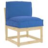 vidaXL Pallet Cushion for Backrest Royal blue 50 x 40 x 12 cm