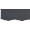 vidaXL Awning Replacement Fabric Anthracite 235 x 195 cm Polyester