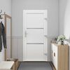 vidaXL Front Door White 98 x 208 cm PVC