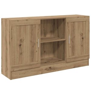 vidaXL Sideboard Artisan Oak 120x30.5x70 cm Engineered Wood