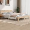 vidaXL Bed Frame without Mattress Solid Wood Pine 140x190cm
