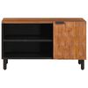 vidaXL TV Cabinet Acacia Brown Finish 80 x 33 x 46 cm Solid Mango Wood