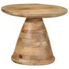 vidaXL Side Table &Oslash;50x40 cm Solid Wood Mango