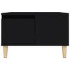 vidaXL Coffee Table Black 55x55x36.5 cm Engineered Wood