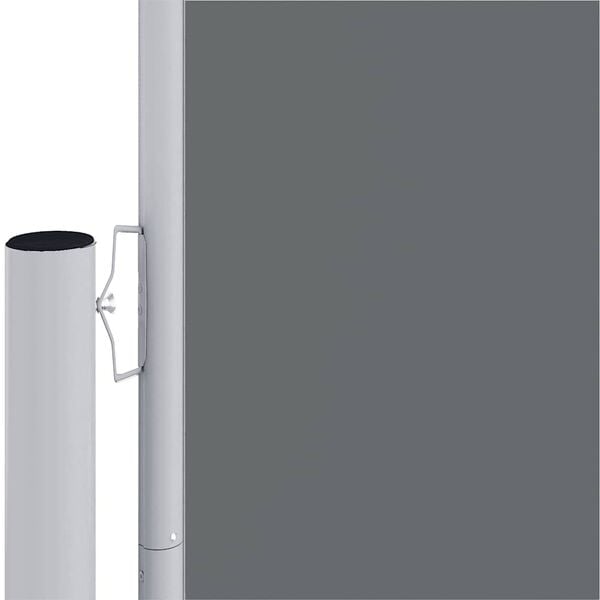 vidaXL Retractable Side Awning Anthracite 160x1200 cm