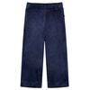 Kids' Pants Velvet Dark Blue 104