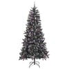 vidaXL Artificial Christmas Tree with 300 LEDs with Stand Green 240 cm