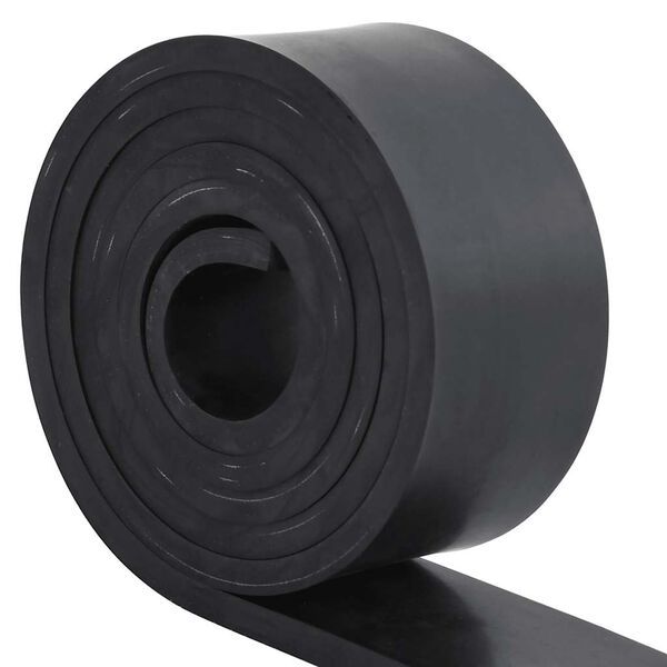 vidaXL Rubber Edge for Snow Plow Black 300x8x1 cm