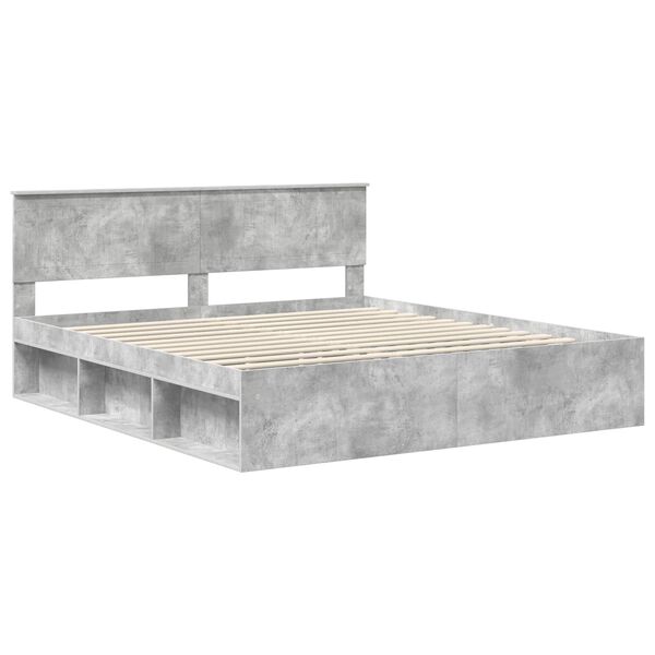 vidaXL Bed Frame with Headboard Concerte 180 x 200 cm Solid Pine Wood