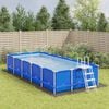 vidaXL Pool Ground Sheet 750 x 370 cm Rectangular Non-woven Fabric