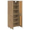 vidaXL Highboard Artisan Oak 69.5 x 34 x 90 cm Engineered Wood