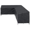 vidaXL Furniture Cover Black