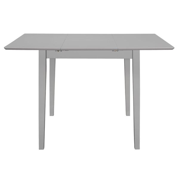 vidaXL 3 Piece Dining Set MDF Grey