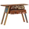 vidaXL Console Table 110x30x75 cm Solid Reclaimed Wood