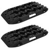 vidaXL Traction Board 2 pcs Black 57.5x30.5x5.5 cm Reinforced Nylon