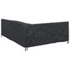 vidaXL Furniture Cover Black 250 x 180 x 80 cm 600D Oxford Fbric