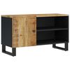 vidaXL TV Cabinet 80x33x46 cm Solid Wood Mango&Engineered Wood