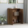vidaXL Sideboard Brown Oak 60x30x75 cm Engineered Wood