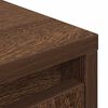vidaXL Cabinet with Drawer Brown Oak 55.5x34x119.5 cm Engineered Wood