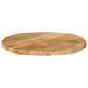 vidaXL Table Top &Oslash; 60x3.8 cm Round Solid Wood Mango