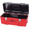 Draper Tools Expert Tool Box with Tote Tray 58x26.5x25cm