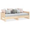 vidaXL Pull-out Day Bed without Mattress Solid Wood Pine 2x(90x190) cm
