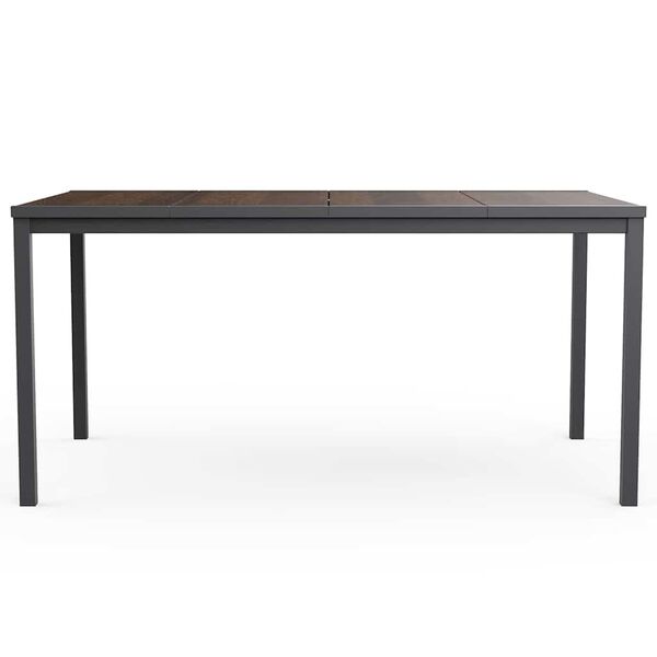 Keter Signature Porto Table 160 cm- Ashwood and Black Steel