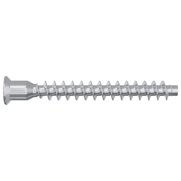 vidaXL Confirmat Screws 2100 pcs Silver Metal