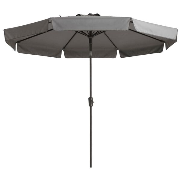 Madison Garden Parasol Flores Luxe 300 cm Round Light Grey