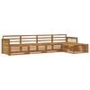 vidaXL Outdoor Sofa Set 5 pcs Natural Solid Acacia Wood