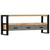 vidaXL TV Cabinet 130x30x50 cm Solid Mango Wood