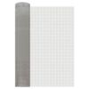vidaXL Mesh Screen 60 x 200 cm 6 Mesh Stainless Steel 201 Silver