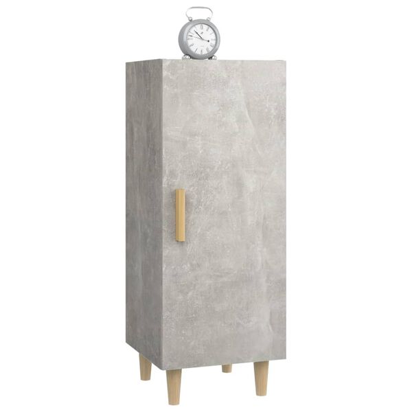 vidaXL Sideboard Concrete Grey 34.5x34x90 cm Engineered Wood