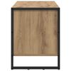 vidaXL Shoe Cabinet Artisian Oak 60 x 35 x 44 cm Engineered Wood