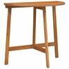 vidaXL Garden Table Folding Brown 78 x 46 x 75 cm Solid Acacia Wood