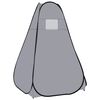 vidaXL Pop Up Shower Tent Grey