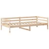 vidaXL Day Bed and Bench Set with Roof without Mattress 90x200 cm