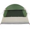 vidaXL Dome Tent with Removable Rainfly Green 455 x 252 x 178 cm